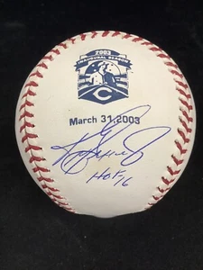 Ken Griffey Jr Signed 2003 Reds Baseball HOF 16 Mariners Reds HOF Auto PSA/DNA - Picture 1 of 6