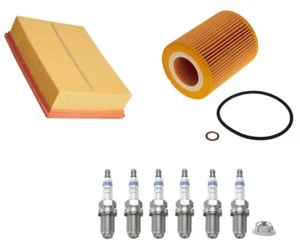 BMW Service Kit Fits 7 Series E38 728i, iL Mann Air Oil Filter Bosch Spark Plugs - Picture 1 of 7