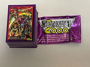 Juego completo de 100 cartas Classic Deathwatch 2000 1993 - Imagen 1 de 2