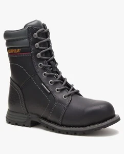 Caterpillar Women Echo Waterproof Steel Toe Work Boot Work Boots Leather - Picture 1 of 6