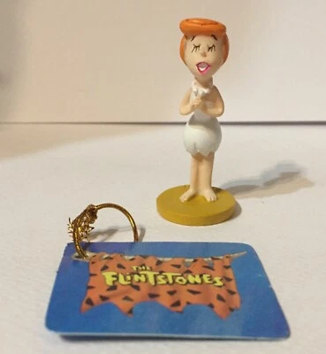 Wilma Flintstones Figure 2 Resina Modellino Nuovo Antenati The Flinstones CFoto - Immagine 1 di 4