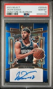 2023 Select Jalen Suggs Signature Blue Prizm  #SSSUG – PSA 10! - Picture 1 of 4