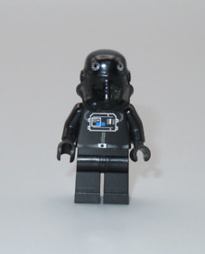 Lego Imperial TIE Fighter Pilot Interceptor Star Wars minifigure 6206 7659