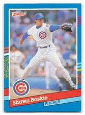 Shawn Boskie 1991 Donruss BASEBALL #241 Chicago Cubs