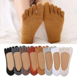 Mujer Unisex Cinco Dedos Separados Calcetines Dedos Pack Ventajoso Algodón х - Imagen 1 de 20