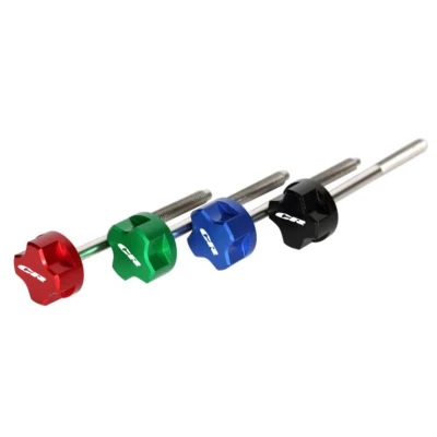 Perno de filtro de aire CNC con logotipo CR para Honda CR250R CR125R 1985-2007 CR500R 1985-2001 Foto 1 de 4