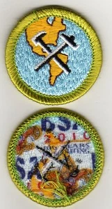 Distintivo al merito geologico, tipo K, retro "BSA 2010" (2010-12), come nuovo! - Foto 1 di 1