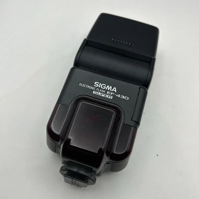 SIGMA EF-430 Super Flashgun for Minolta Dynax Cameras, Tested & Working Flash - Image 1 of 4