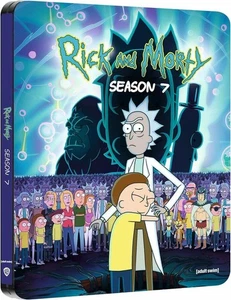 Rick And Morty Season 7 Limited Edition Steelbook Blu-Ray - Picture 1 of 4