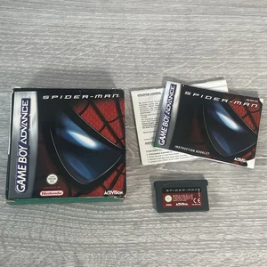 Spider-Man Spiderman Nintendo Game Boy Advance GBA Game Complete In Box - Picture 1 of 9