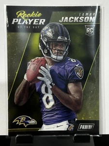 2018 Panini Player of the Day Lamar Jackson R4 Baltimore Ravens - Picture 1 of 2