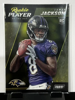 2018 Panini Player of the Day Lamar Jackson R4 Baltimore Ravens - Image 1 of 2