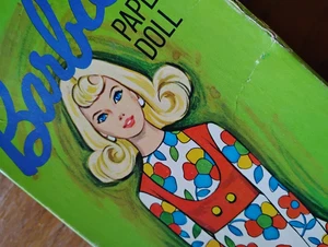 Seltene Barbie Papierpuppe von 1972 mit Outfits / OVP - Bild 1 von 15