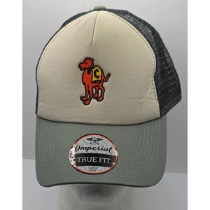 Imperial True Fit Camelback Golf Club Trucker Hat Snapback Cap Mesh Adult Camel - Picture 1 of 10