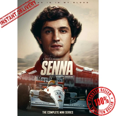 Senna 2024 TV Miniseries DVD English Audio All Region-Free 2-Disc Set Freeship - Image 1 of 4