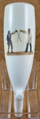 Studentika - Pfeife Heidelberg - Einpauken auf Mensur - Widmung 1842 - Bild 1 von 3