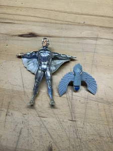 SilverHawks Quicksilver Figure  Complete w/ Tally HawkVintage Kenner POOR COND - Picture 1 of 2