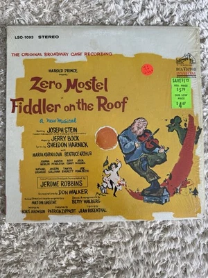 Harold Prince Zero Mostel In Fiddler On The Roof LSO-1093 Vinyl Pre-owned  Foto 1 de 2