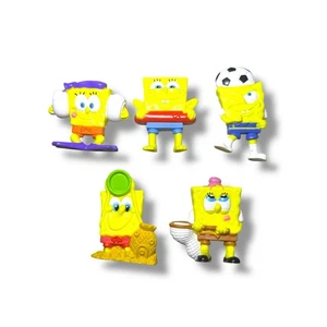 Lotto 5 giocattoli Happy Meal SpongeBob McDonald’s 2011 – set figurine Silly Stories - Foto 1 di 12