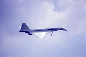 ORIGINAL 35mm Aircraft Slide CCCP-77102 Tupolev Tu-144 AEROFLOT IL-62 1973 #7001 - Picture 1 of 1