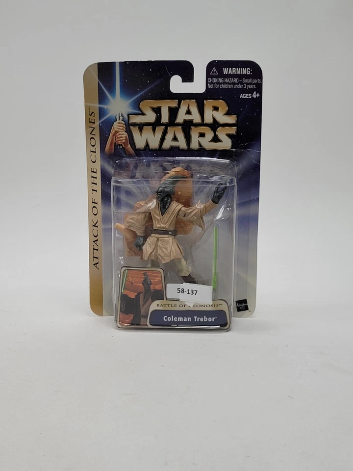 Star Wars Attack of the Clones Coleman Trebor Battle of Geonosis 2003 Foto 1 de 4