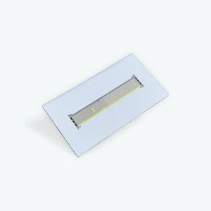 Bracelet Apple Trail Loop pour Montre Ultra - Jaune/Beige, S/M (49 mm) - Photo 1 sur 1