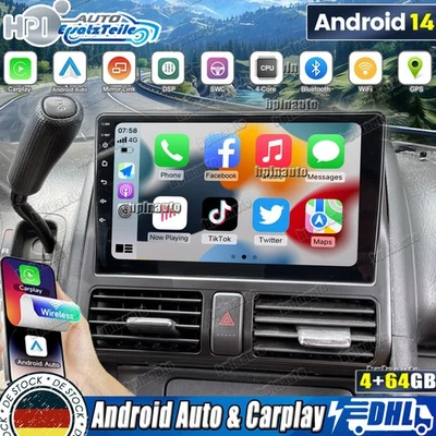 4+64G Für Honda CRV CR-V II 2001-2006 Android14 Autoradio RDS GPS Sat Nav Stereo - Bild 1 von 4