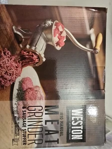 Weston #10 Meat Grinder New In Box - Picture 1 of 5