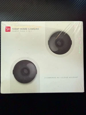 YI 1080P Home Camera Family Pack 2 in 1 Security Surveillance - Image 1 of 2