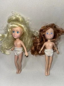 Princess Magic Touch Candy Magic Dolls 2 bambole vintage anni 80 Coleco - Foto 1 di 8