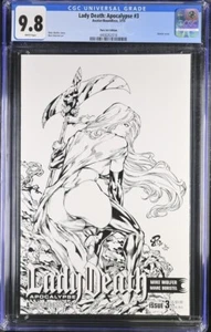 Lady Death Apocalypse (Sketch cover) 3 CGC 9.8 - Foto 1 di 1