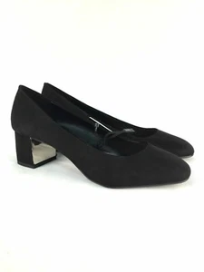 Zara Negro Zapatos de Salón Tacón en Bloque UK4 EUR37 US6.5 Ref. 6240 301 - Imagen 1 de 8