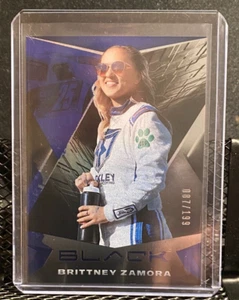Brittney Zamora 2022   Chronicles - BLACK  Blue  #87/199  - Picture 1 of 2