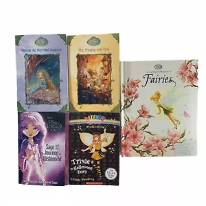 Lot of 5 Fairy Wish Granter Books Disney Fairies Tink Rani Trixie Star Darlings - Picture 1 of 12