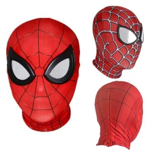 Black Amazing Spidar-man Mask Spidarman Masks Cosplay Costume Halloween Props - Picture 1 of 17