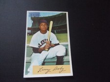 LARRY DOBY 1954 BOWMAN BASEBALL CARD #84 INDIANS EXCELLENT