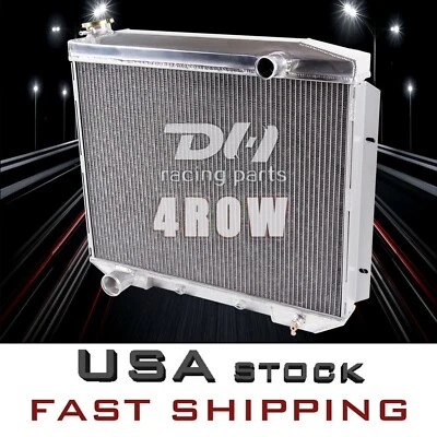 4ROW ALUMINUM RADIATOR FOR 1957-1959 58 Ford Ranchero/Victoria/Fairlane/Skyliner - Изображение 1 из 4