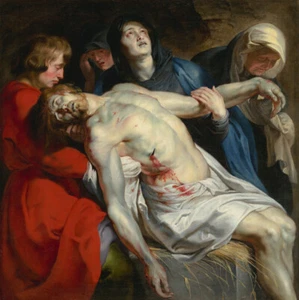Peter Paul Rubens The Entombment Giclee Fine Art Print on Canvas 36" - Picture 1 of 1