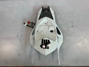 09-14 BMW S1000RR S 1000 UNDERTAIL BACK TAIL LIGHT FAIRING TRIM WHITE OEM - Picture 1 of 2