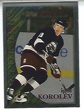 1995-96 Topps Finest NHL Hockey Base Singles (Pick Your Cards)