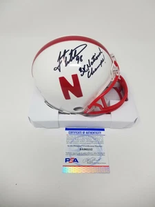Grant Wistrom Nebraska Huskers Riddell Signed Autographed Mini Helmet INSCRIBED - Picture 1 of 2