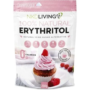 NKD Living Erythritol Powdered Natural 0 Calorie Sweetener 200g-2 Pack - Picture 1 of 2