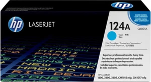 Original HP Toner 124A Q6001A Color Laserjet 1600 2600N 2605DN oV - Bild 1 von 1