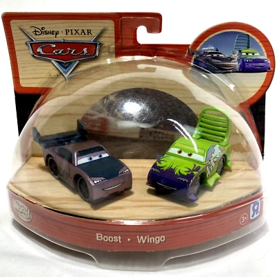 Disney Pixar Cars Wood Collection WINGO and BOOST Toys R Us Exclusive from 2010 - Image 1 of 4