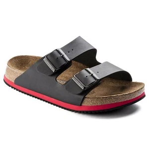 Birkenstock Arizona Sl Bf Nero Unisex Stretto Scarpe Professionali Sandali - Bild 1 von 4