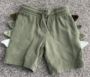Next Boys Green Dino Dinosaur Spikes Shorts 4-5 years - Picture 1 of 3