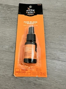 Liquid Fake Blood Spray Halloween Makeup - Hyde & EEK! Boutique New In Package - Picture 1 of 3