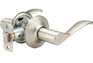 YALE YR201NL619 NIAGARA GRADE 3 SATIN NICKEL PRIVACY LEVER *S63 - Picture 1 of 1