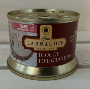 Jean Larnaudie -Bloc de Foie Gras D'Oie - Gänseleber - 130 Gram Dose Frankreich - Bild 1 von 5