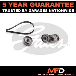 Gates Alternator Belt Kit Pulley Tensioner Fits Astra Astravan - Picture 1 of 1